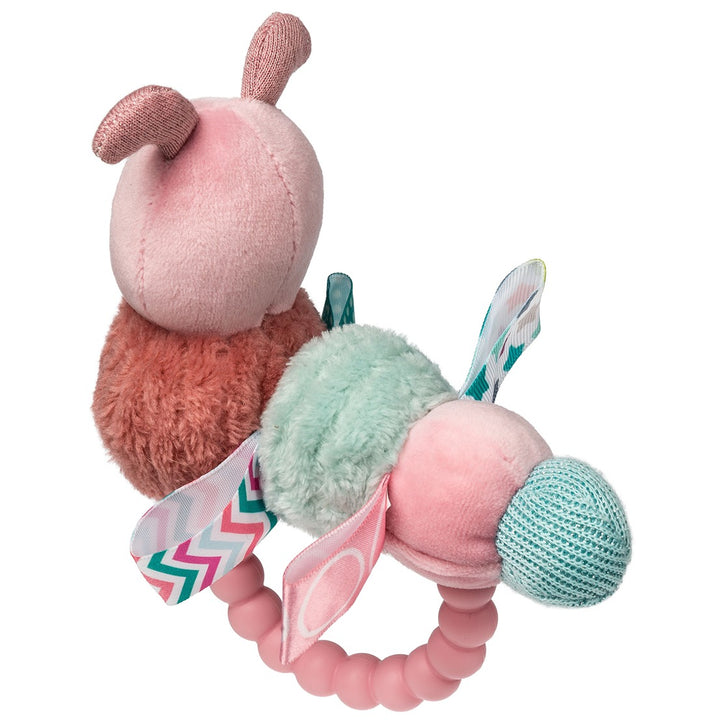 Mary Meyer Taggies Camilla Caterpillar Teether Rattle – 6″