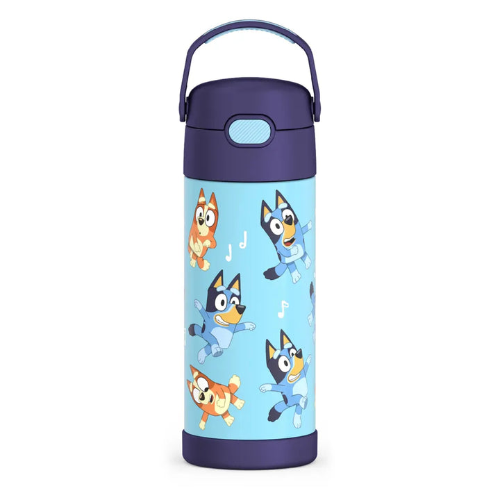 Thermos FUNtainer Bottle W/ Carry Handle & Straw 14oz- Licensed Designs