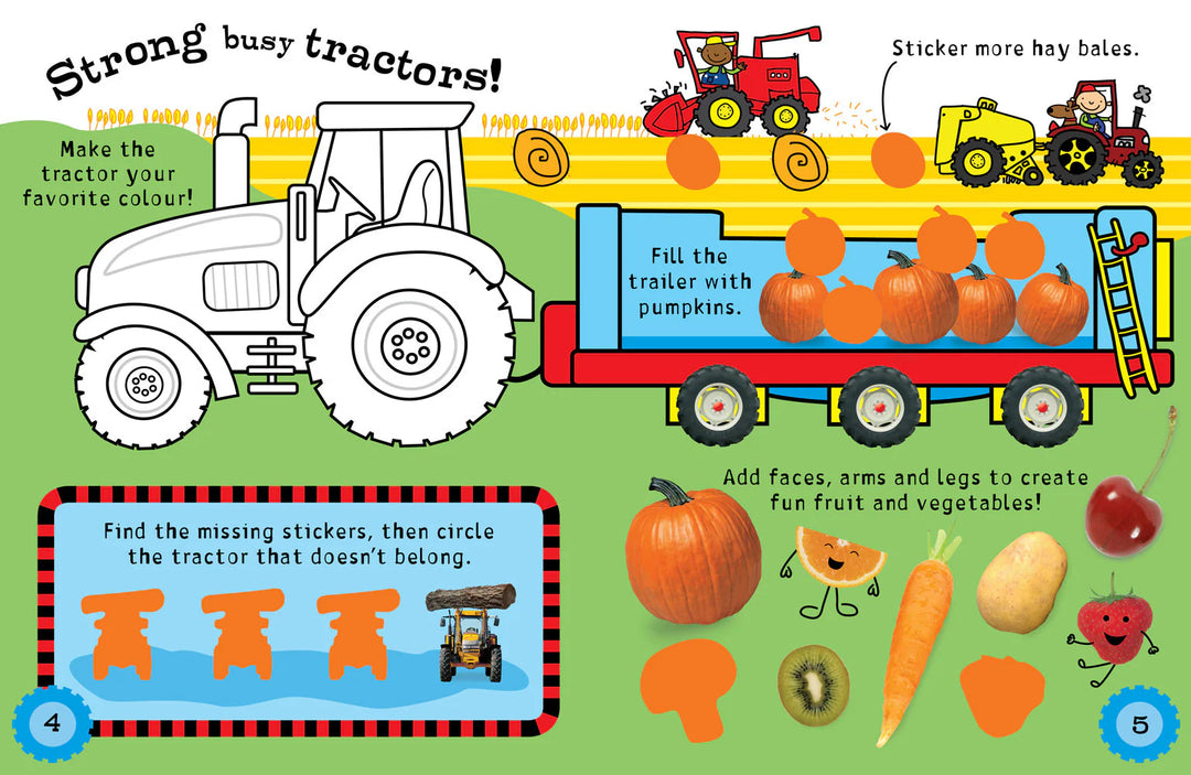 Ultimate Sticker File Tractors and Trucks
