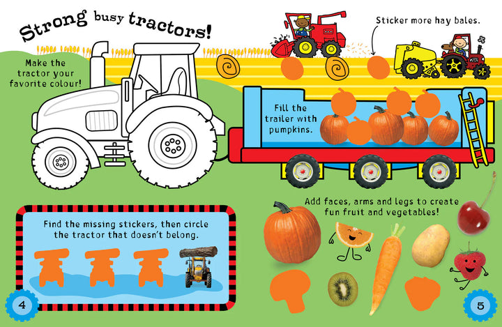 Ultimate Sticker File Tractors and Trucks