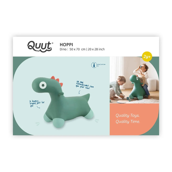 Hoppi - Bouncing Dino Garden Green