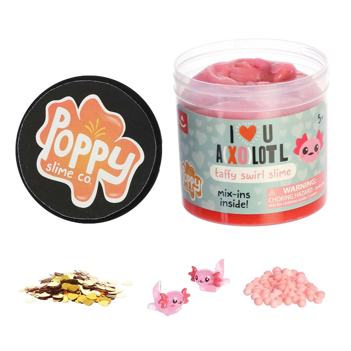 Poppy Slime Co.™ - I ❤️ U Axolotl Slime