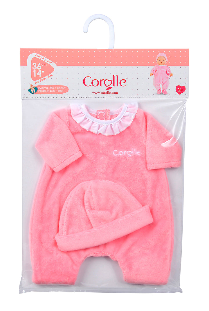 Corolle Pink Pajamas For 14" Baby Doll