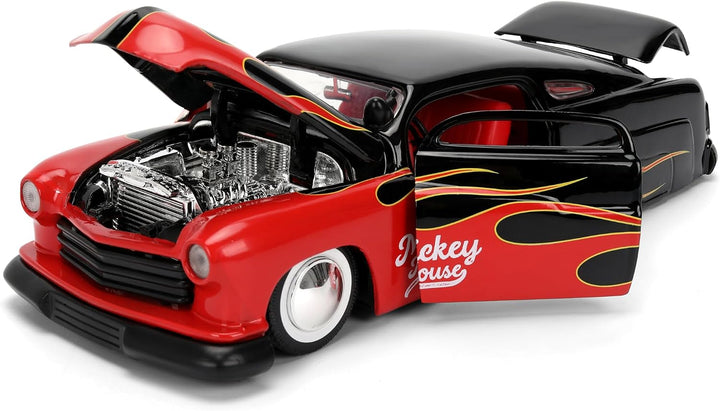 1:24 HWR Disney 1951 Mercury Coupe with Mickey Figure