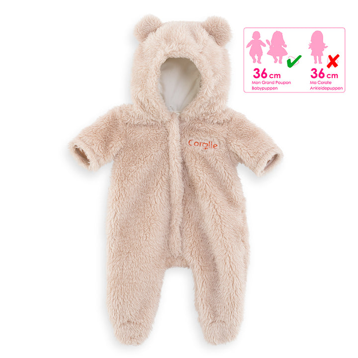 Corolle Bunting Teddy Bear for 14" Baby Doll