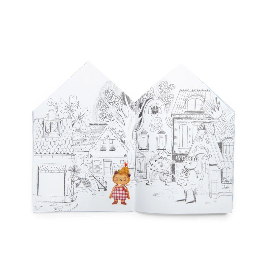 Les Minouchkas - Colouring Book With Stickers