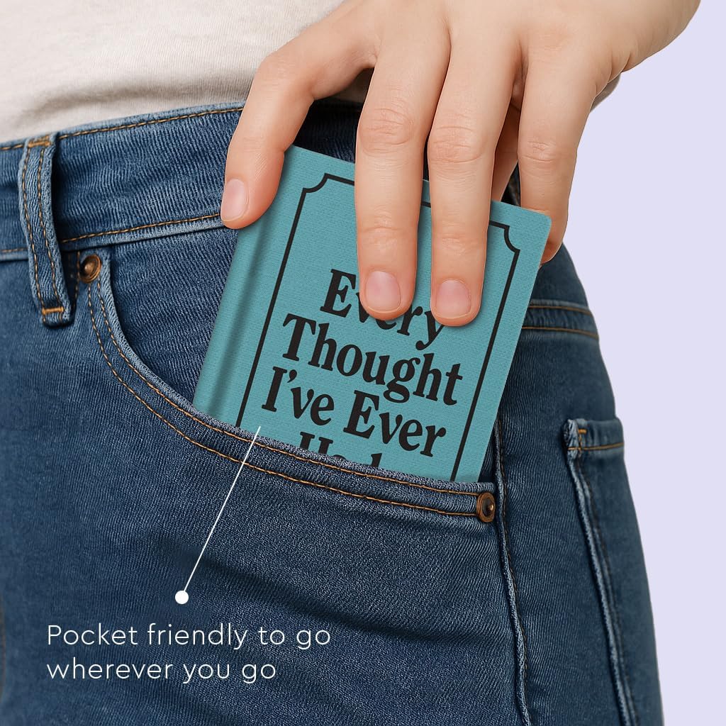 Every Thought I've Ever Had A7 Fabric Hardback Notebook