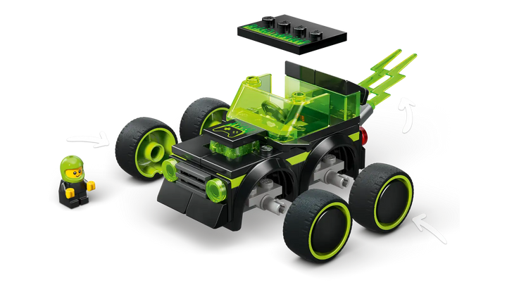 LEGO® City Rides – Gaming Race Car