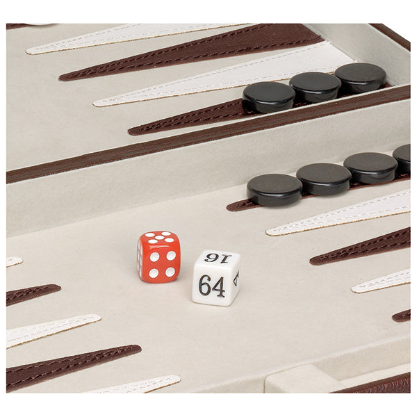 Multicolour Faux Leather Backgammon