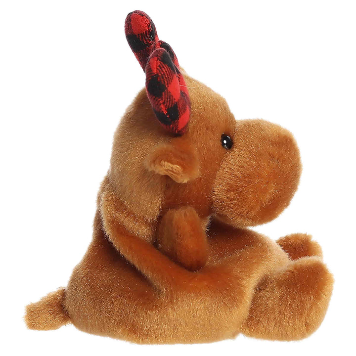 Palm Pals™ Clove Plaid Moose™ 4" Plush