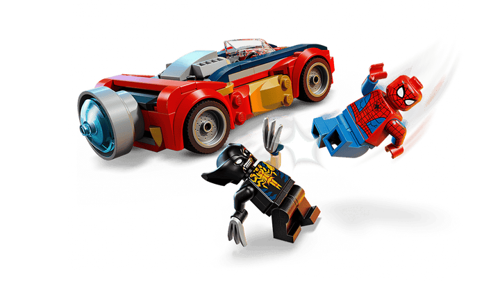 Lego® Marvel Spider-Man Car vs. Venomized Wolverine