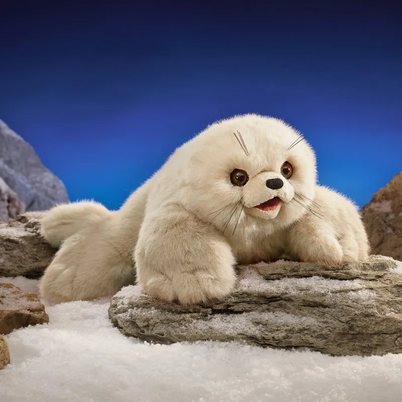 Folkmanis Harp Seal Hand Puppet