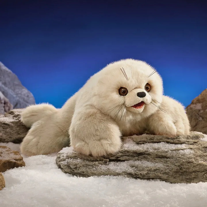 Folkmanis Harp Seal Hand Puppet