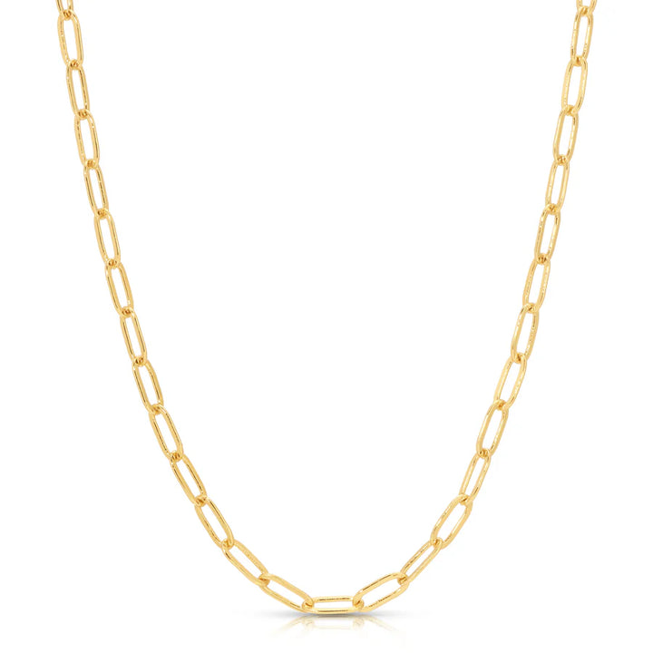 Charm Garden - Gold Paperclip Chain (18-20 in)