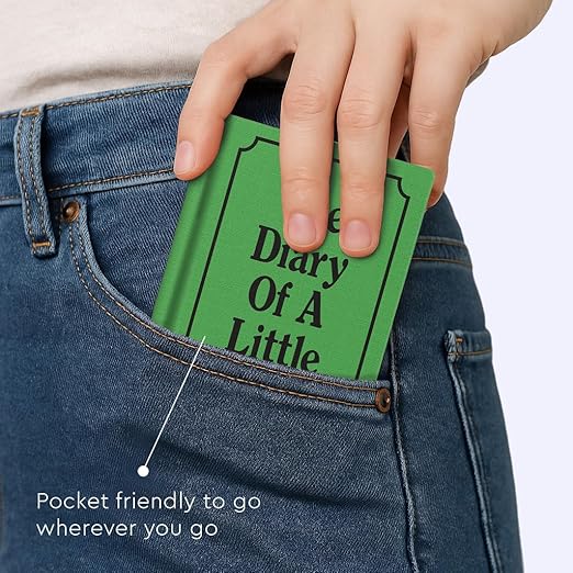 The Diary of a Little Bitch A7 Fabric Hardback Notebook