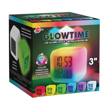 GlowTime LED Alarm Clock