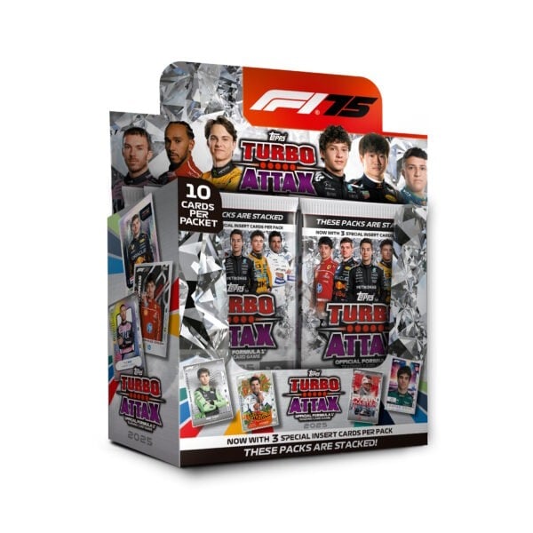 2025 Topps Formula 1 Turbo Attax Card Pack