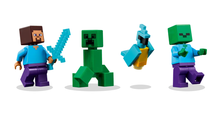 LEGO® Minecraft® The TNT Jungle House