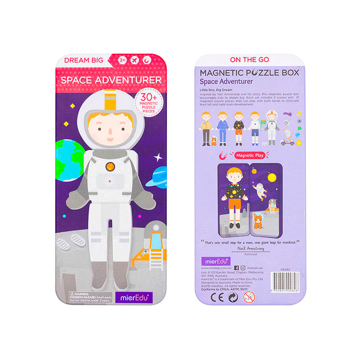 MierEdu - Magnetic Puzzle Box-Space Adventurers