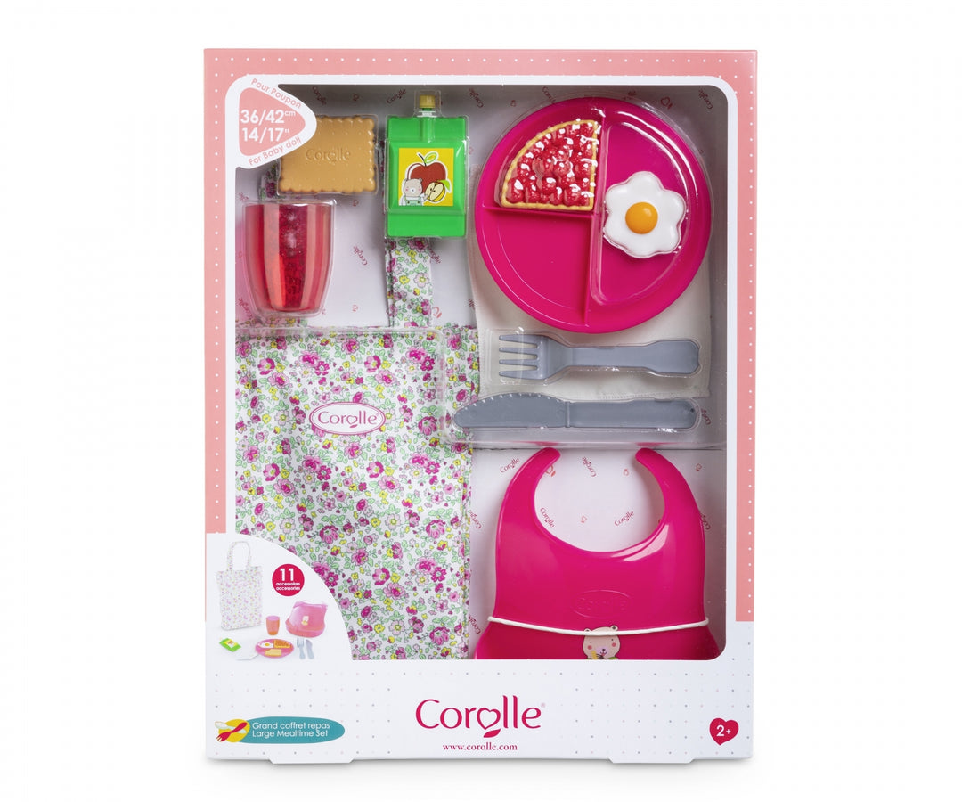Corolle Large Mealtime Set for 14 & 17" Doll