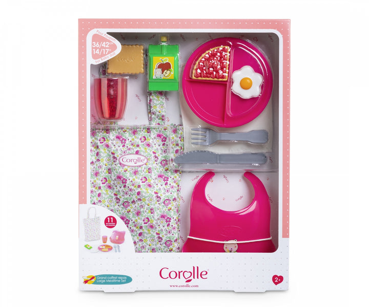 Corolle Large Mealtime Set for 14 & 17" Doll