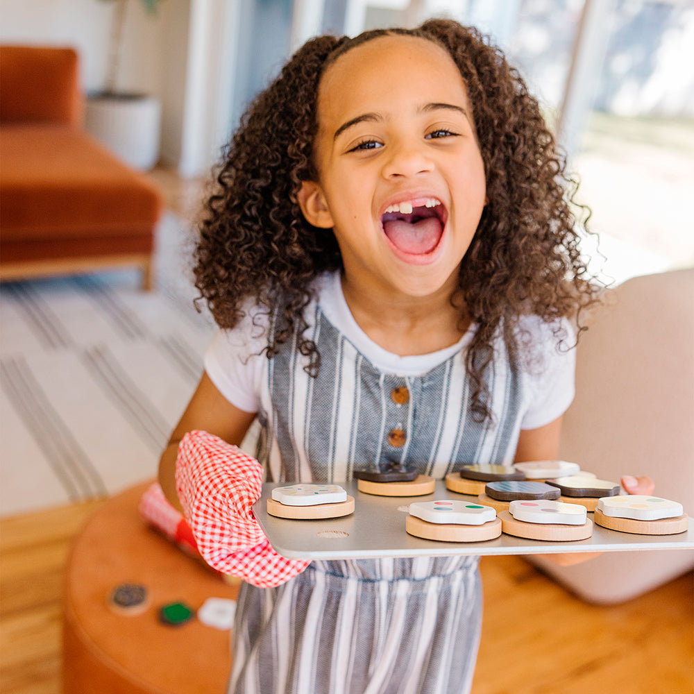 Melissa & Doug: Wooden Cookie Play Set