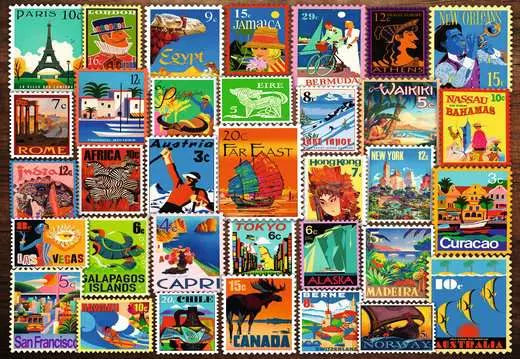 Ravensburger Travel Stamps 200pc Jigsaw Puzzle