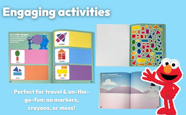 Sesame Street Toddler Sticker Activity Book