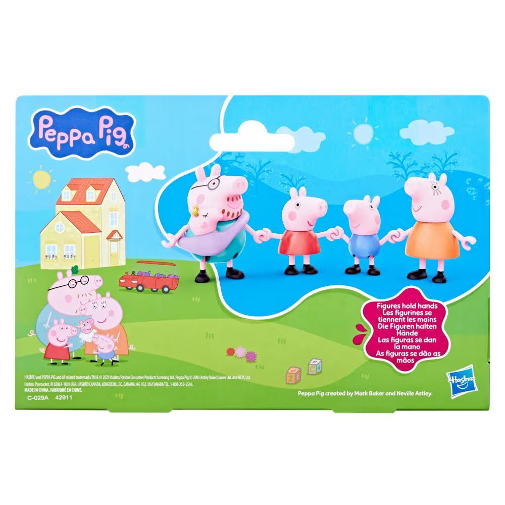 Peppa Pig Peppa's Family of Five Figure Set