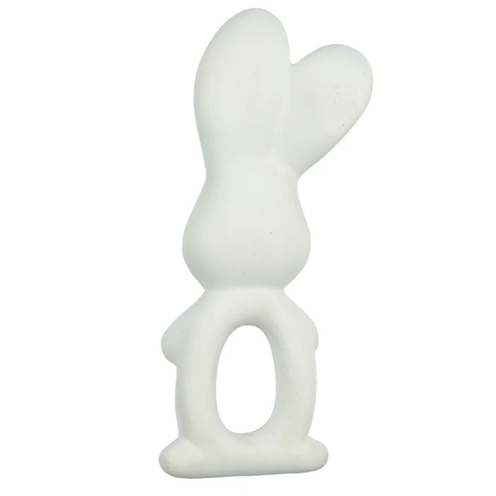 Havah the Bunny Organic Natural Rubber Teether - 6.5"