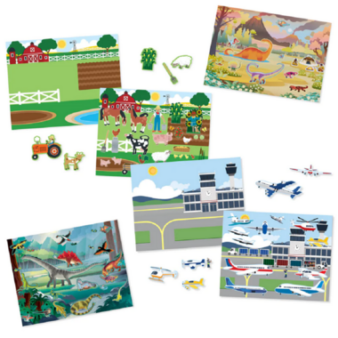 Reusable Sticker Pad - Habitats