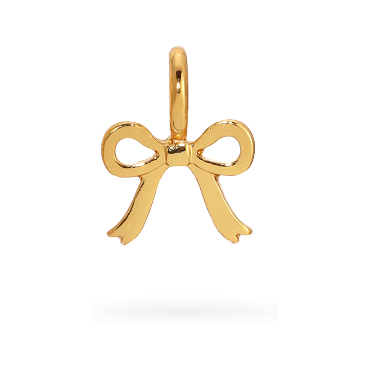 Charm Garden - Bow Charm - Gold