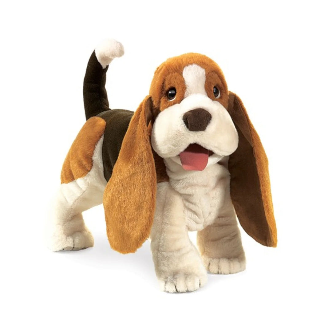 Folkmanis Basset Hound Hand Puppet
