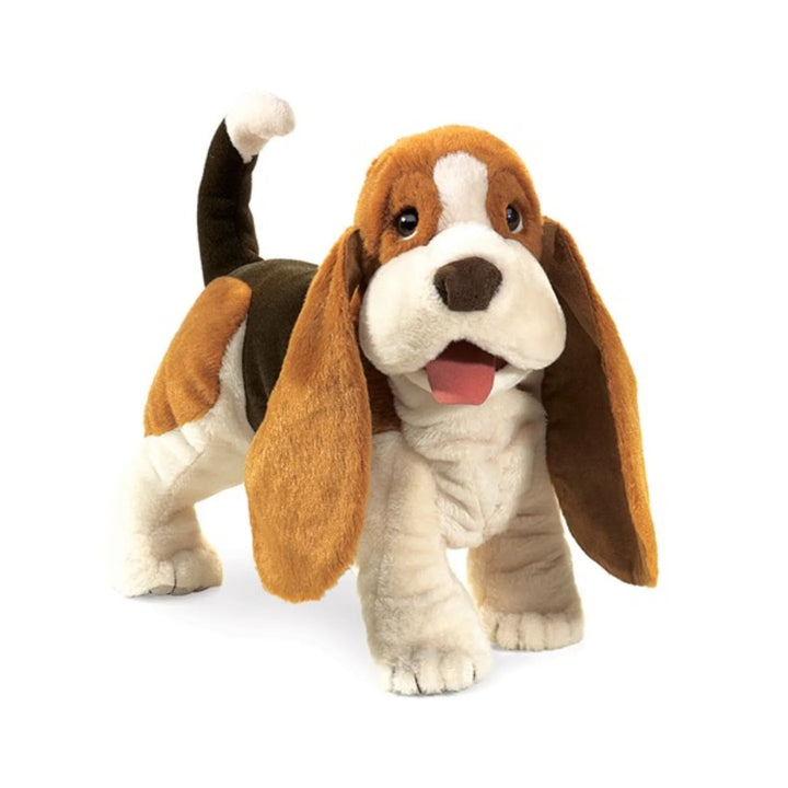 Folkmanis Basset Hound Hand Puppet