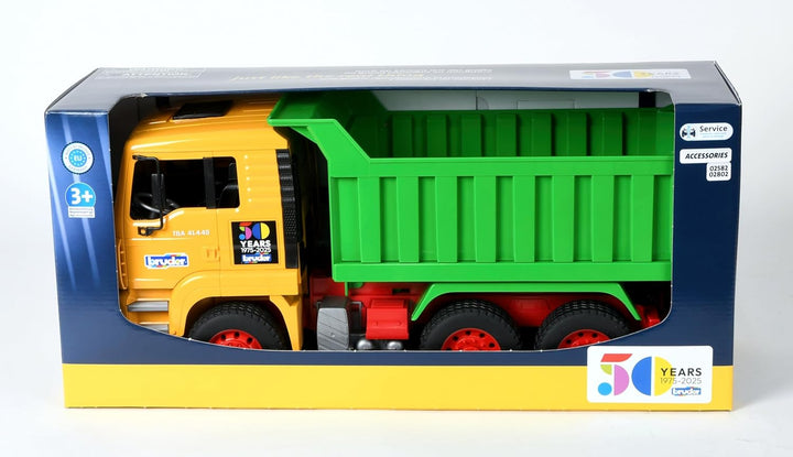 Bruder 50th Anniversary MAN TGA Tip Up Truck