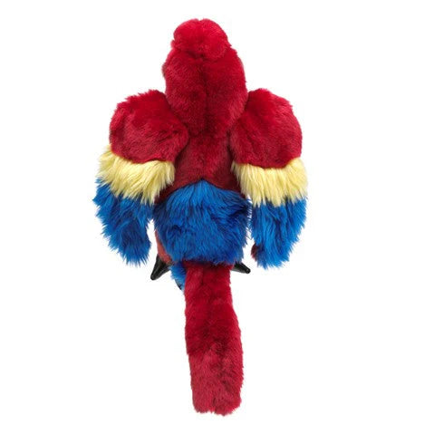 Folkmanis Scarlet Macaw Hand Puppet