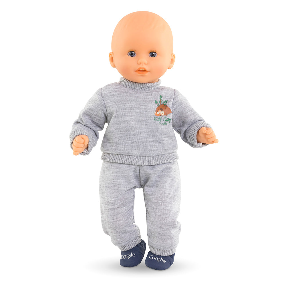 Corolle Little Explorer - Grey Jogging Suit for 12" Baby Doll