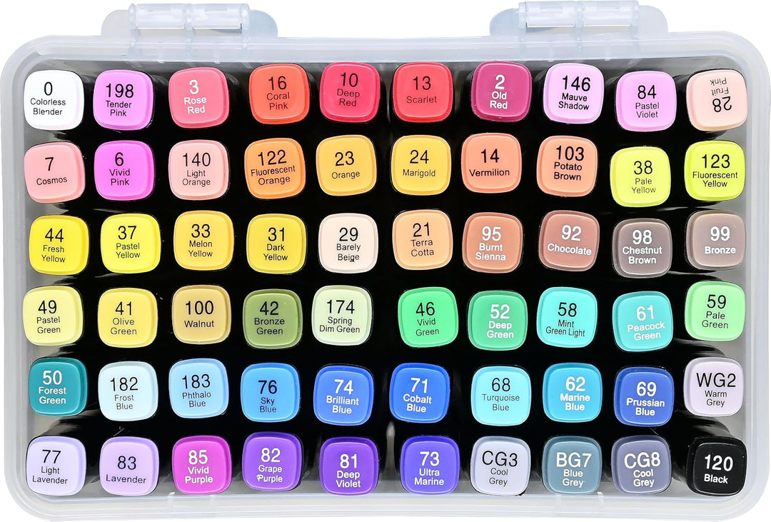 Studio Series Artist's Dual-Tip Alcohol Markers (Set of 60 colours)