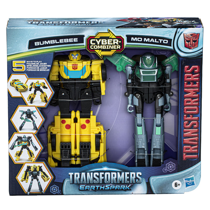 Transformers EarthSpark - Terran Combiner - Mo Malto and Bumblebee