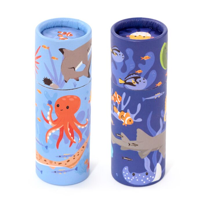 Mariniverse Pencil Pot with 12 Colouring Pencils