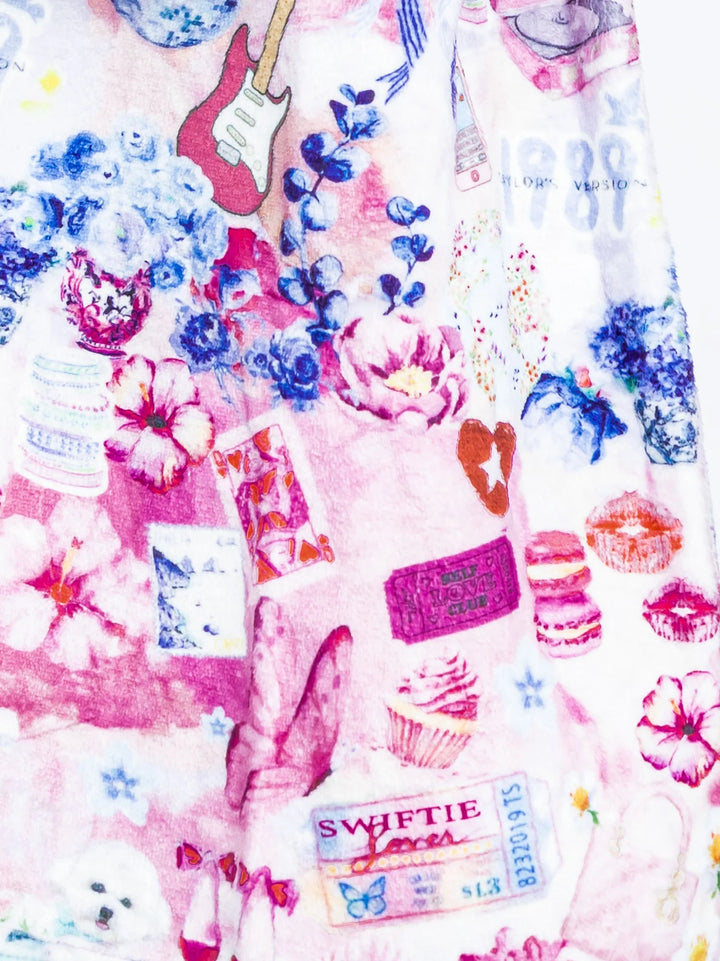 Preppy Goose Pop Princess Plush Robe