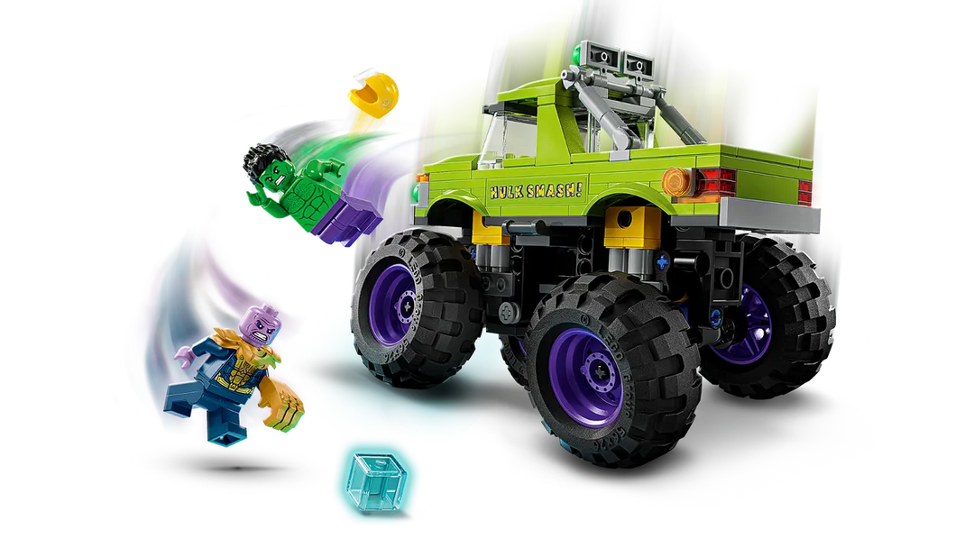LEGO® Marvel The Hulk Truck vs. Thanos