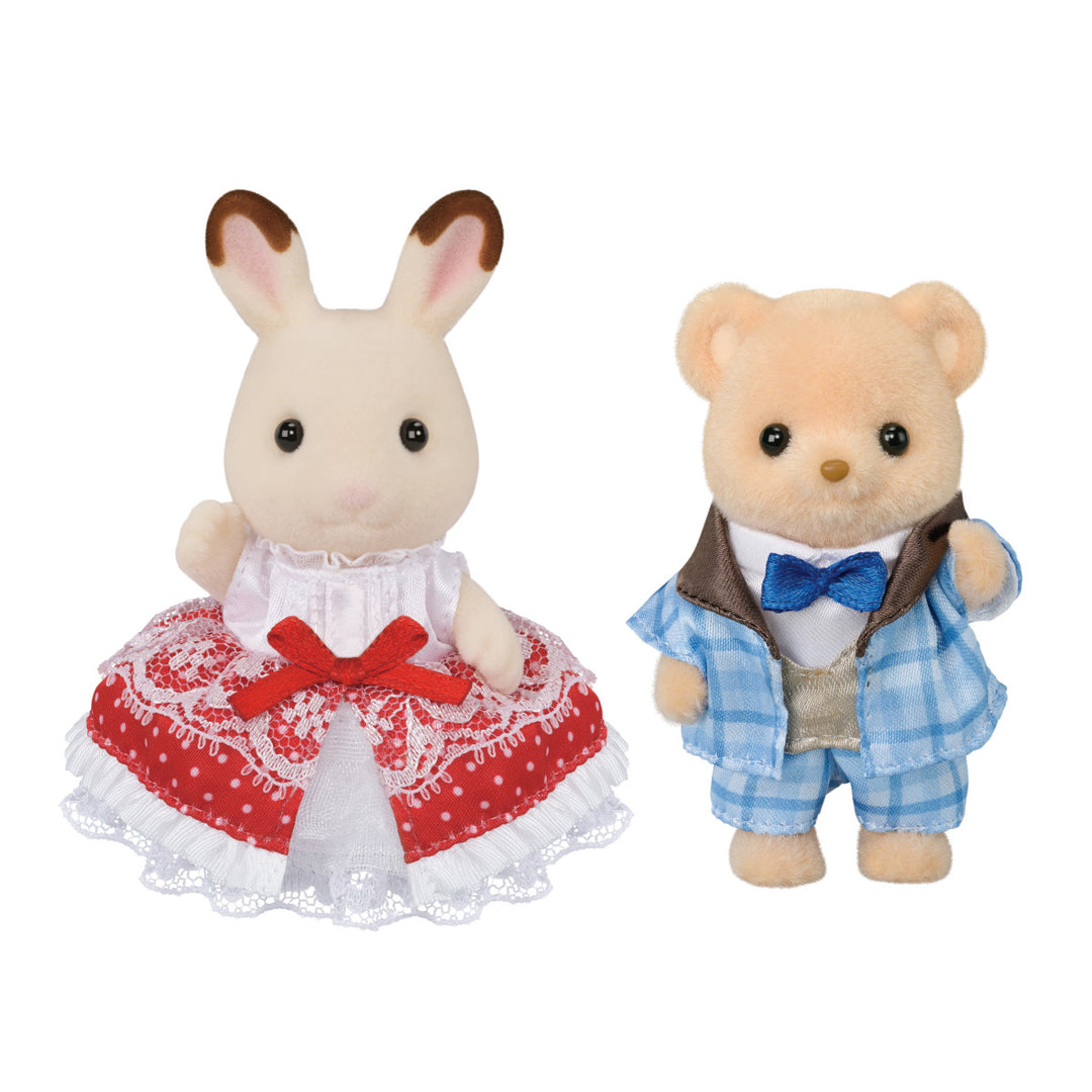 Calico Critters Anniversary Friends Set -Freya &amp; Theo