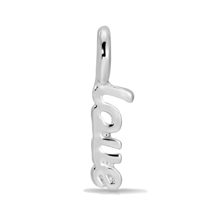 Charm Garden - Script L-O-V-E - Silver