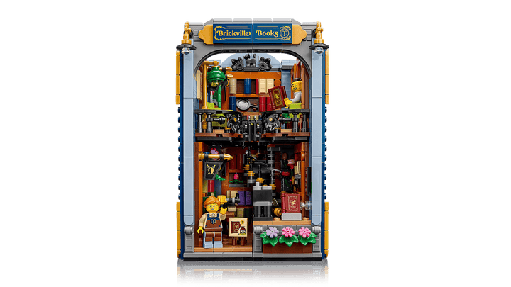 Lego® Icons Bookstore: Book Nook