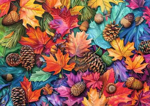 Ravensburger Autumn Riches 500pc Puzzle