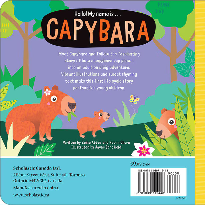 Hello! My Name Is . . . Capybara
