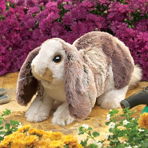 Folkmanis Baby Lop Rabbit Hand Puppet