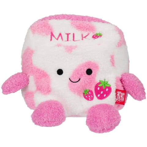 Bumbumz Sunday Strawberry Milk 7.5" Plush