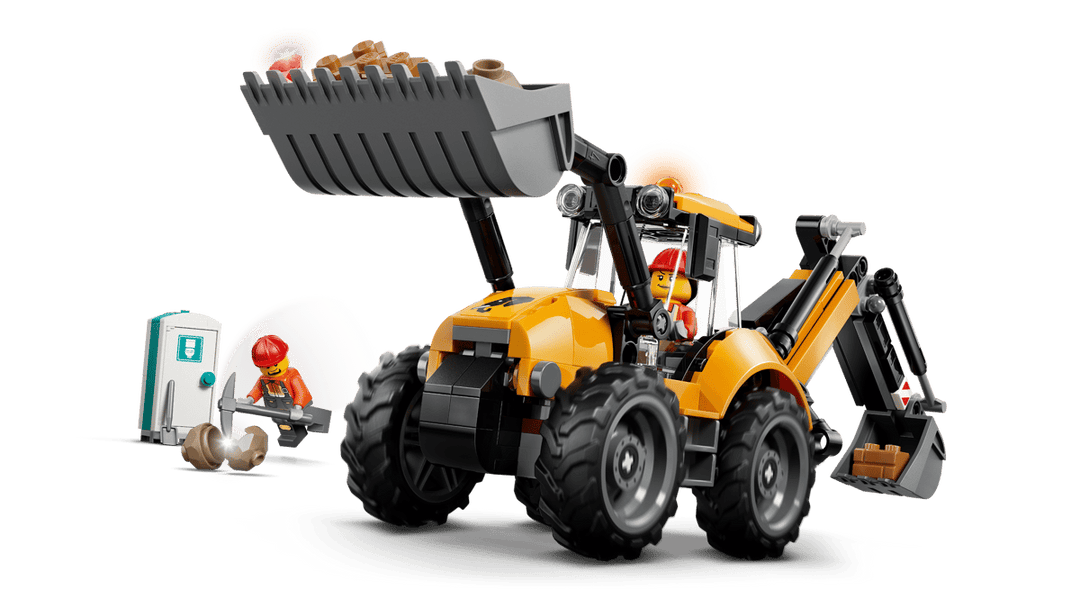 LEGO® City Yellow Backhoe Loader